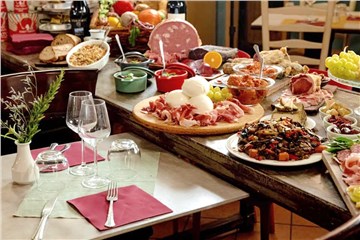 Il pranzo domenicale con le specialità del Lazio